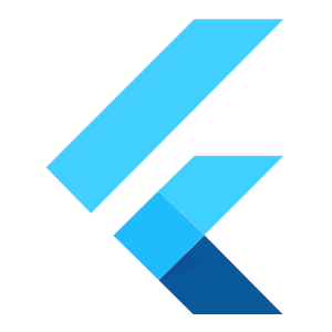 Logo da tecnologia Flutter